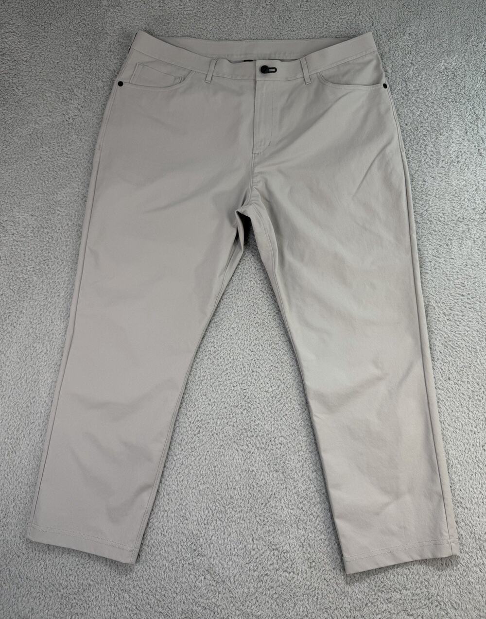 Public Rec Pants Mens 38x26 Beige Dealmaker Workday Performance Stretch Straight